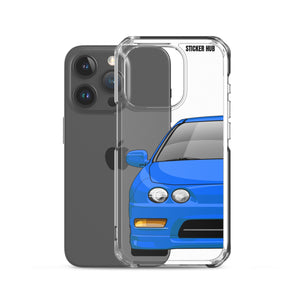 Light Blue Acura Integra - iPhone Case