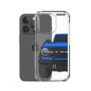 Blue Ford Bronco "First Edition" - iPhone Case