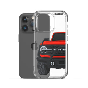 Red Ford Bronco "First Edition" - iPhone Case