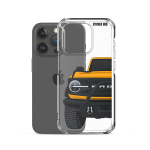 Cyber Orange Ford Bronco "First Edition" - iPhone Case