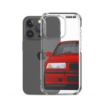 Load image into Gallery viewer, Red BMW E36 - iPhone Case