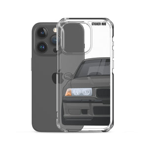 Gray BMW E36 - iPhone Case