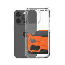 Load image into Gallery viewer, Orange Lamborghini Aventadoor - iPhone Case