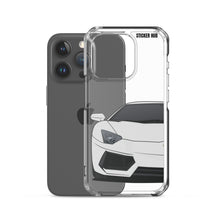 Load image into Gallery viewer, Silver Lamborghini Aventadoor - iPhone Case