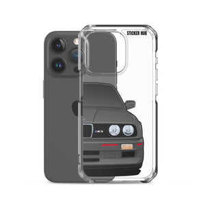 Gray BMW E30 - iPhone Case