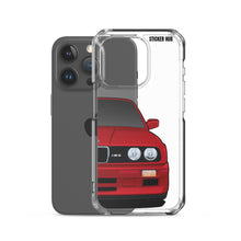 Load image into Gallery viewer, Dark Red BMW E30 - iPhone Case