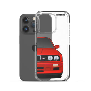 Red BMW E30 - iPhone Case