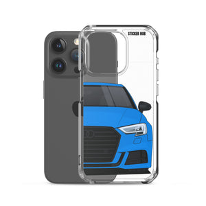 Turbo Blue B9 Audi S3 - iPhone Case