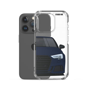 Moonlight Blue B9 Audi S3 - iPhone Case