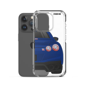 Deep Blue R35 Nissan GTR - iPhone Case