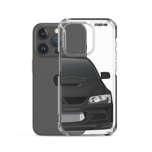 Black Mitsubishi Evo - iPhone Case