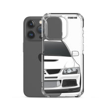 Load image into Gallery viewer, White Mitsubishi Evo - iPhone Case