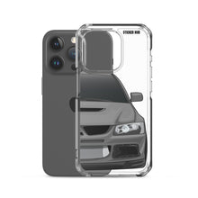 Load image into Gallery viewer, Gray Mitsubishi Evo - iPhone Case