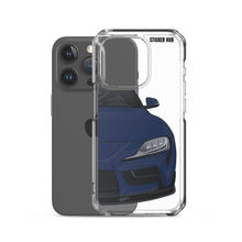 Load image into Gallery viewer, Downshift Blue MKV Toyota Supra - iPhone Case