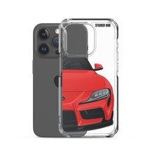 Load image into Gallery viewer, Renaissance Red MKV Toyota Supra - iPhone Case