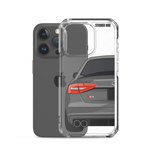 Monsoon Gray B8.5 Audi S4 - iPhone Case