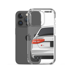 Silver B8.5 Audi S4 - iPhone Case