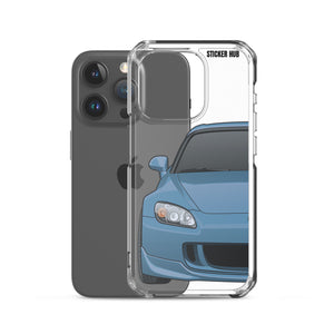 Suzuka Blue Honda S2000 - iPhone Case