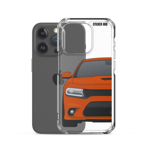 Orange 15-21 Charger - iPhone Case