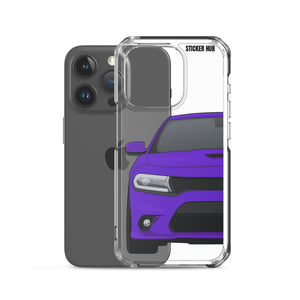 Purple 15-21 Charger - iPhone Case