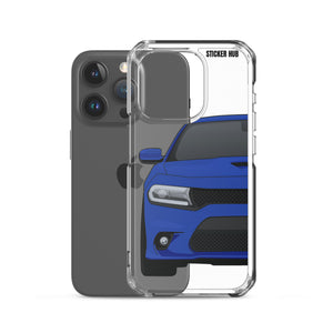 Blue 15-21 Charger - iPhone Case