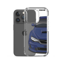 Load image into Gallery viewer, Plasma Blue 09-14 Subaru WRX STI - iPhone Case