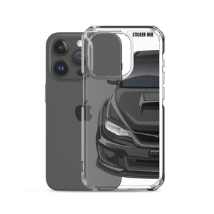 Black 09-14 Subaru WRX STI - iPhone Case