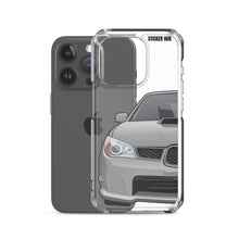 Load image into Gallery viewer, Crystal Grey 06-07 Subaru WRX STI - iPhone Case