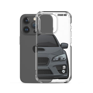 Gray 15-17 Subaru WRX STI - iPhone Case