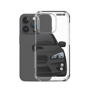 Black 15-17 Subaru WRX STI - iPhone Case