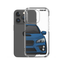 Load image into Gallery viewer, Galaxy Blue 15-17 Subaru WRX STI - iPhone Case