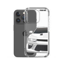 Load image into Gallery viewer, White 6th Gen Camaro SS - iPhone Case