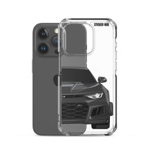 Load image into Gallery viewer, Black 6th Gen Camaro ZL1 1LE - iPhone Case