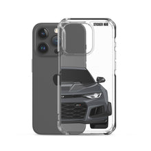 Load image into Gallery viewer, Gray 6th Gen Camaro ZL1 1LE - iPhone Case