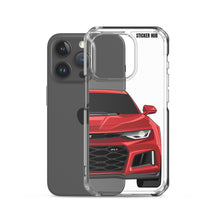 Load image into Gallery viewer, Red Hot 6th Gen Camaro ZL1 - iPhone Case