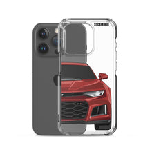 Load image into Gallery viewer, Garnet Red 6th Gen Camaro ZL1 - iPhone Case