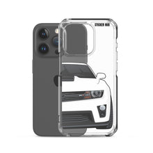 Load image into Gallery viewer, White 5th Gen Camaro ZL1 - iPhone Case