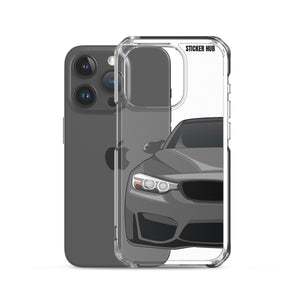 Gray BMW F80 - iPhone Case