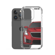 Load image into Gallery viewer, Red Cadillac CTS-V - iPhone Case