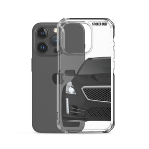 Black Cadillac CTS-V - iPhone Case