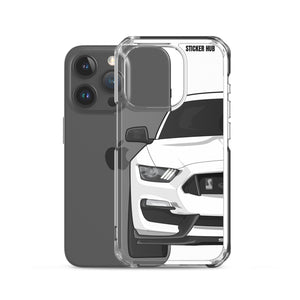 White Mustang GT350 - iPhone Case