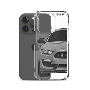 Gray Mustang GT350 - iPhone Case