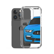 Load image into Gallery viewer, Grabber Blue Mustang GT350 - iPhone Case