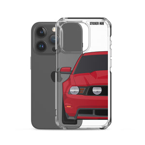 Race Red 11-12 Mustang 5.0 - iPhone Case