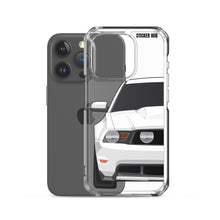 Load image into Gallery viewer, White 11-12 Mustang 5.0 - iPhone Case