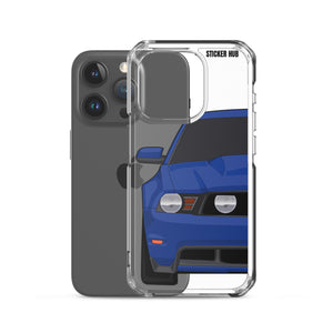 Kona Blue 11-12 Mustang 5.0 - iPhone Case