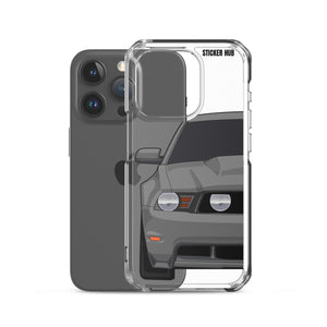 Gray 11-12 Mustang 5.0 - iPhone Case