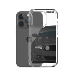 Black 13-14 Mustang 5.0 - iPhone Case