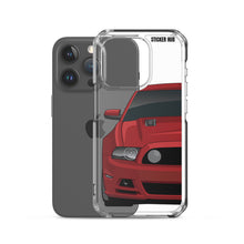 Load image into Gallery viewer, Ruby Red 13-14 Mustang 5.0 - iPhone Case