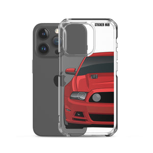 Race Red 13-14 Mustang 5.0 - iPhone Case